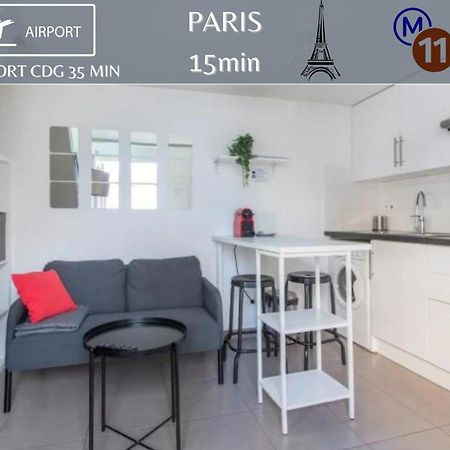 Benfleet 4 Cosy Studio Proche Paris Apartment Romainville Exterior photo